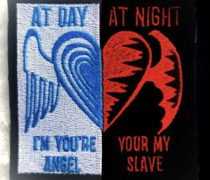 At Day At Night I’m You’re Your My Angel Slave