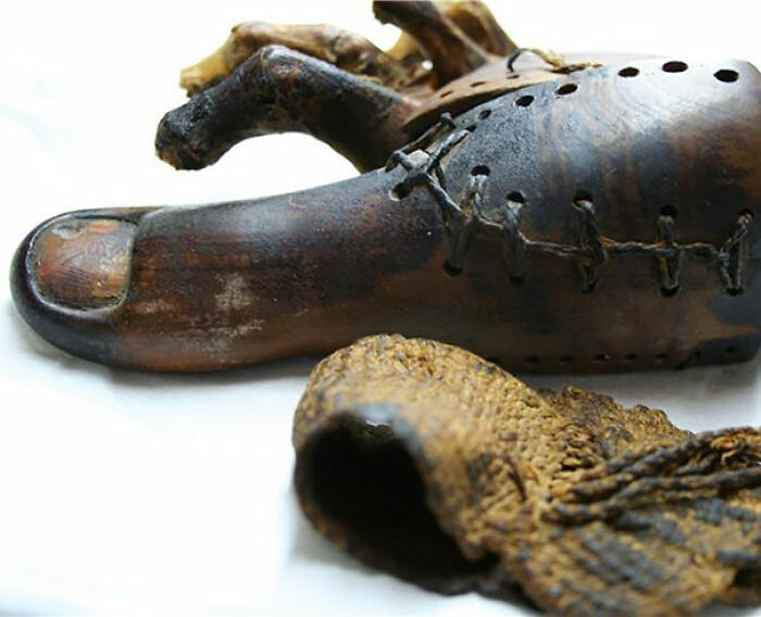 La prótesis más antigua (3.000 años)