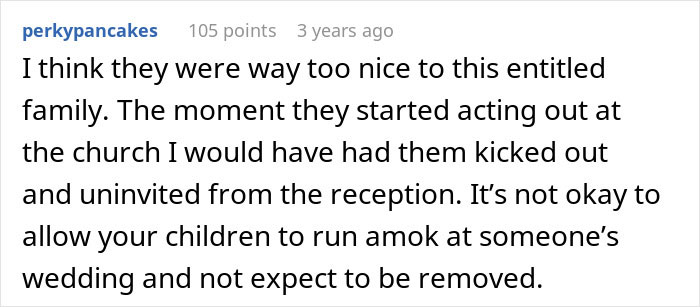 "It's Not My Problem Your Wedding Isn't Kid Friendly": Bride And Groom Take Parents To Court After Their Kids Ruin Their Wedding "It's Not My Problem Your Wedding Isn't Kid Friendly": Bride And Groom Take Parents To Court After Their Kids Ruin Their Wedding