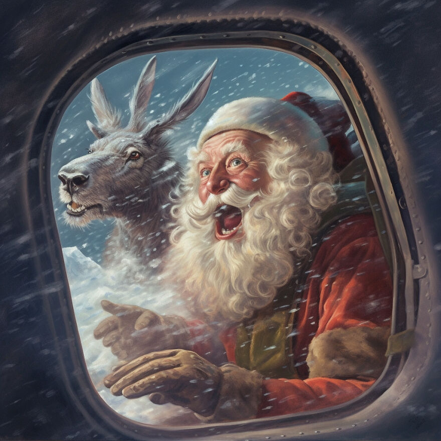 I Generated 10 Images Showing Things You Do Not Want To See When Looking Out Your Aircraft Window