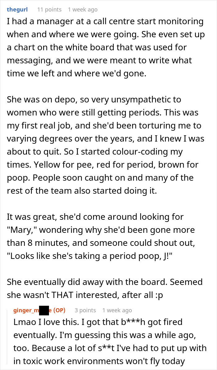 "I Had To Buy Tampons Because I'm On My Period": Woman Quits Immediately After Rude Coworker Tattles On Her "I Had To Buy Tampons Because I'm On My Period": Woman Quits Immediately After Rude Coworker Tattles On Her