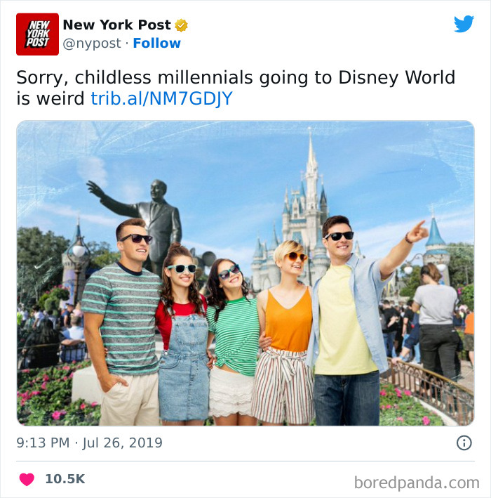 Childless Millenials Make Lines At Disney World Unnecessarily Longer