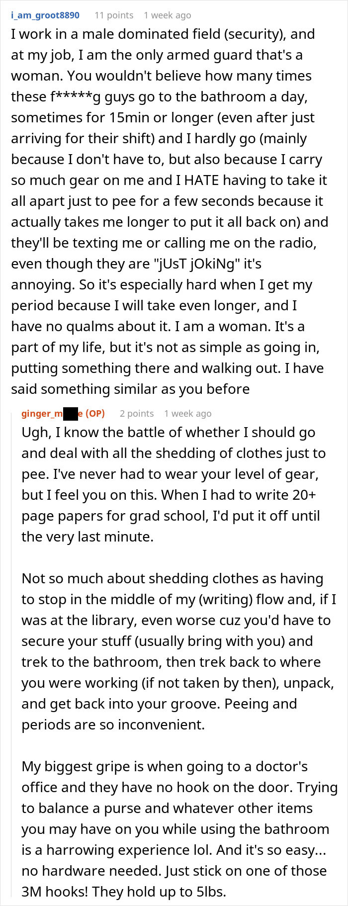 "I Had To Buy Tampons Because I'm On My Period": Woman Quits Immediately After Rude Coworker Tattles On Her "I Had To Buy Tampons Because I'm On My Period": Woman Quits Immediately After Rude Coworker Tattles On Her