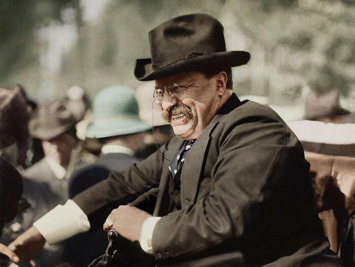 26th President Of The United States, Theodore Roosevelt, Who’s Term Spanned From 1901 When Mckinley Was Assassinated, To 1909