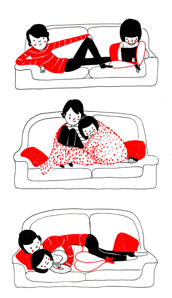 It’s When You Know Your Favorite Cuddling Positions