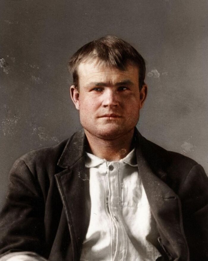 28-Year-Old Robert Leroy Parker, Better Known As Butch Cassidy, Photographed In 1894