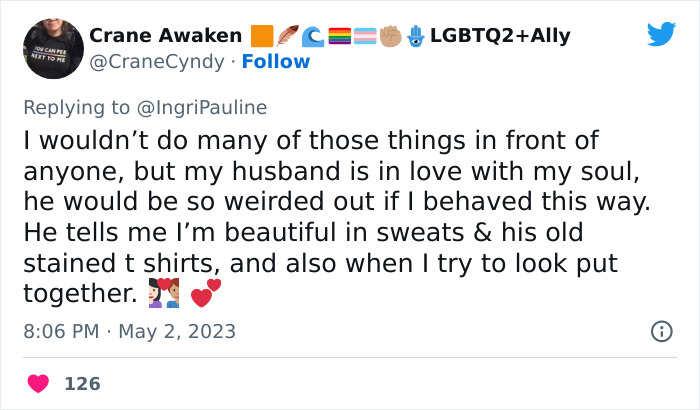 "My Husband Has Seen Me Cut Open": Twitter Comes After This Woman Who Shared What Women Should Never Do In Front Of Their Husbands "My Husband Has Seen Me Cut Open": Twitter Comes After This Woman Who Shared What Women Should Never Do In Front Of Their Husbands