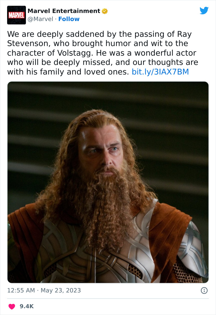 The World Is Deeply Saddened By Ray Stevenson’s Unexpected Death At Age 58 The World Is Deeply Saddened By Ray Stevenson’s Unexpected Death At Age 58