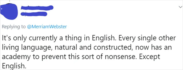 A Response To A Merriam-Webster's Twitter Thread About Words Changing Their Meaning