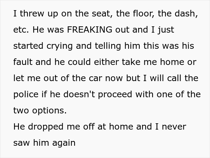 “You Have To Drink It, I Bought It For You”: Dude Learns To Never Push Alcohol Onto A Girl After He Completely Disregards One’s Warnings “You Have To Drink It, I Bought It For You”: Dude Learns To Never Push Alcohol Onto A Girl After He Completely Disregards One’s Warnings