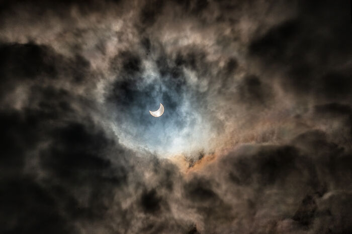 Partial Solar Eclipse 29 April 2014 In Perth, Western Australia
