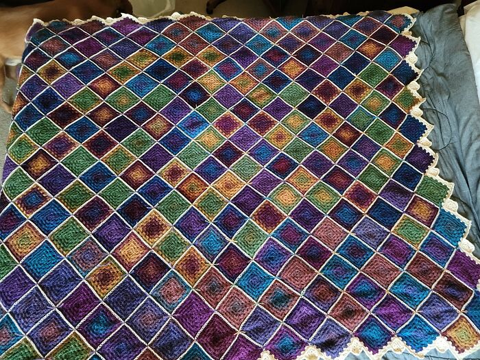 Approximately 300 Granny Squares