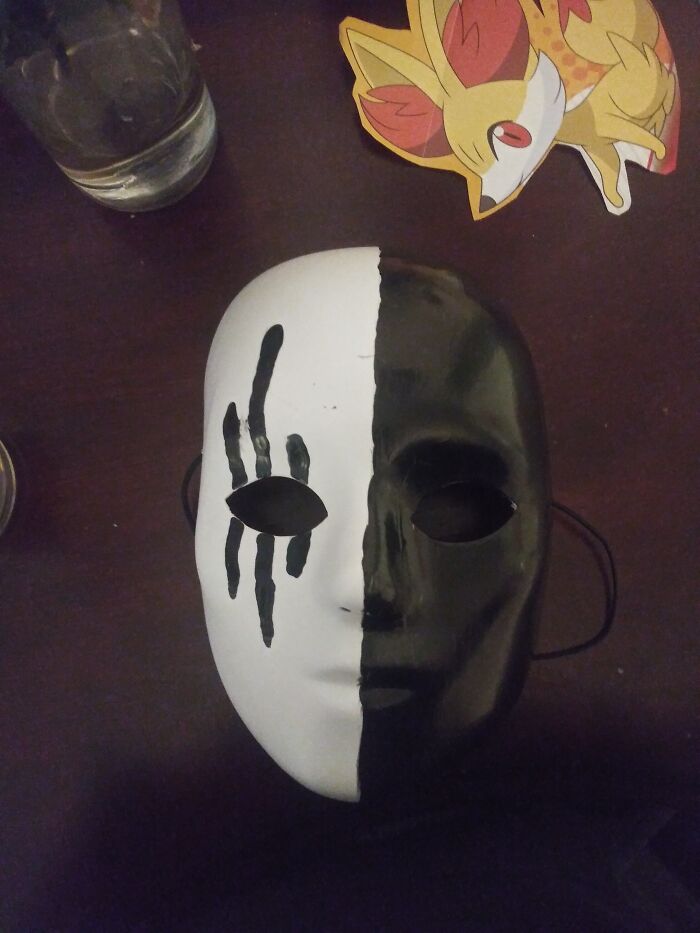Bought This Mask From Hobby Lobby And Turned It Into This!