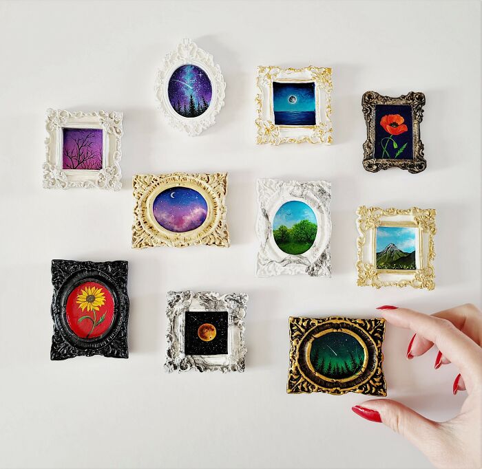Small Delights: Discovering The Enchanting World Of Canadian Artist's Miniature Paintings