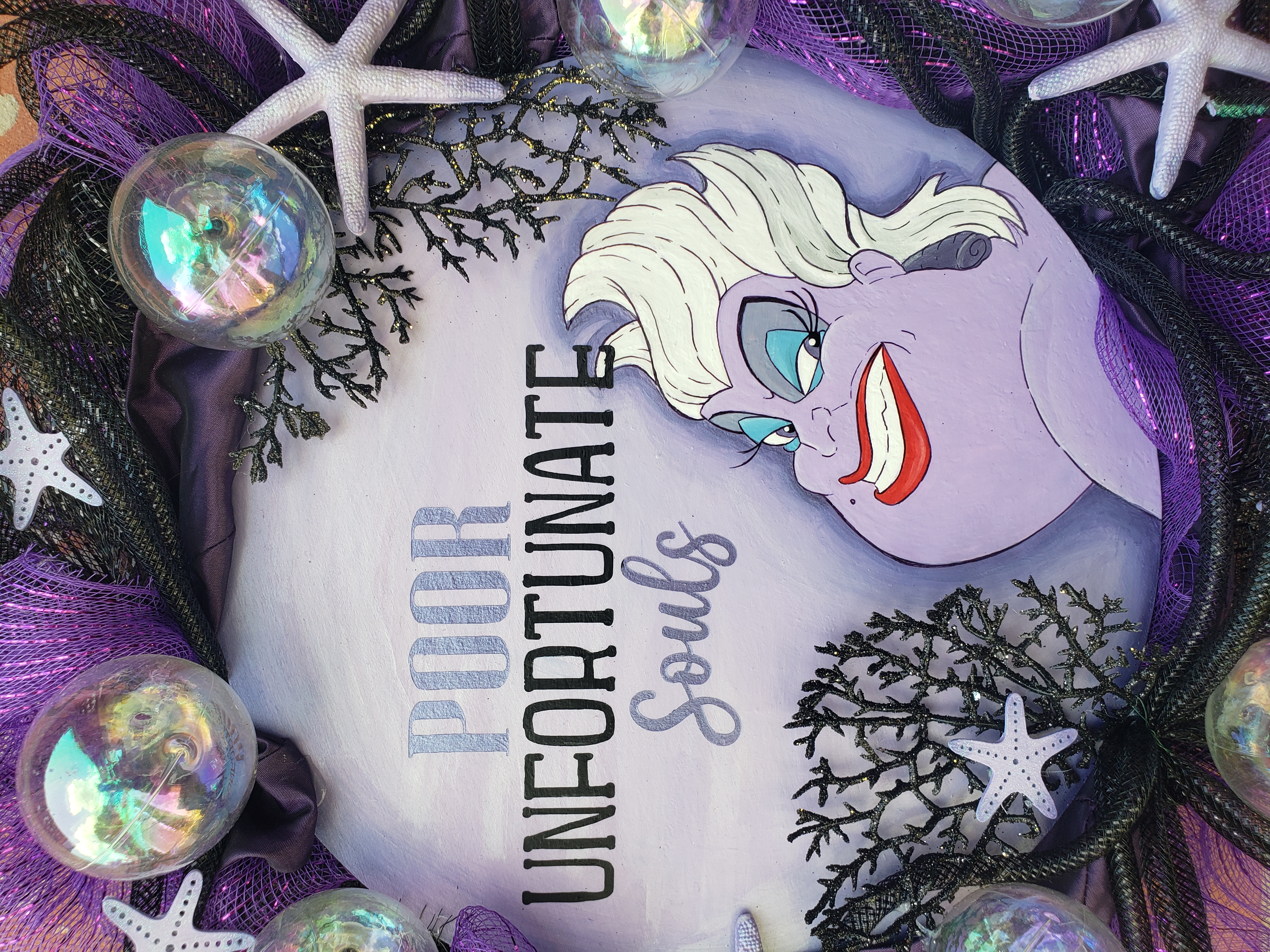 Super Excited About The New Little Mermaid Movie So I Made A Couple Wreaths