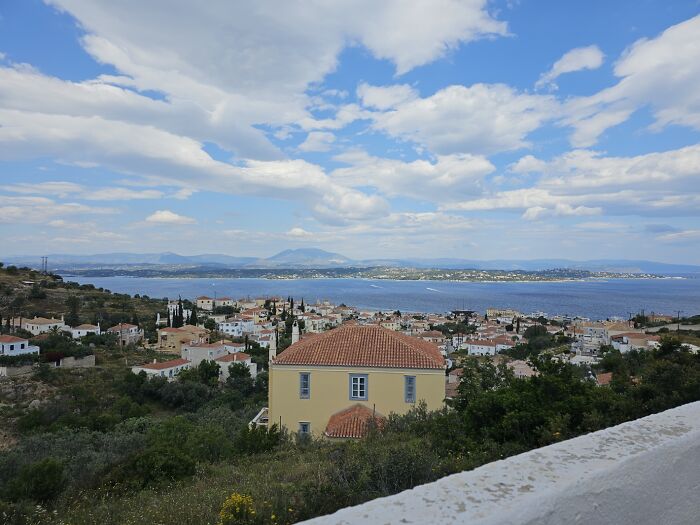 View From The Island, Spetses, Greece (No Edit)