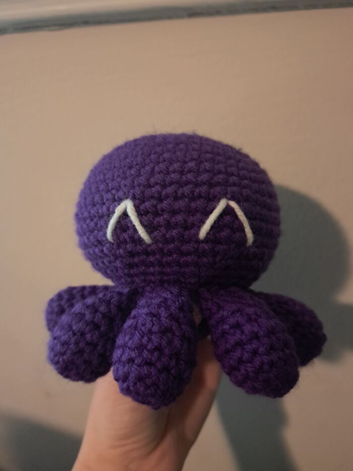 A Pretty Purple Octopus!