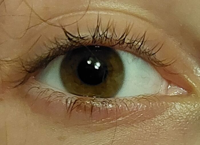 I'm Gonna Add Like Five Pics Lol. This Is My Eye In Terrible Lighting But I Don't Look Dead For Once