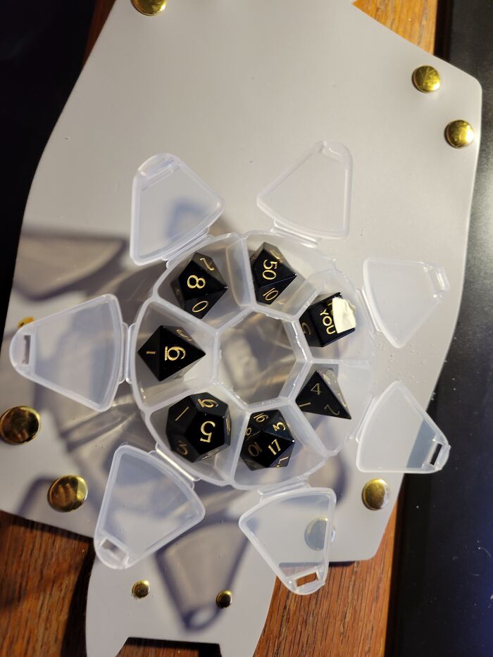 Some Dice For Dnd That Swear If You Roll A 1 Or A 20/6 (F*ck Me For A Fail, Or F*ck You For A Crit)