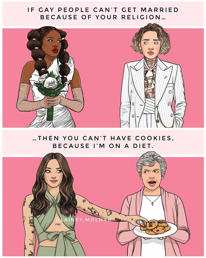 21 New Honestly Relatable Comics Revealing Societal Standards By Lainey Molnar