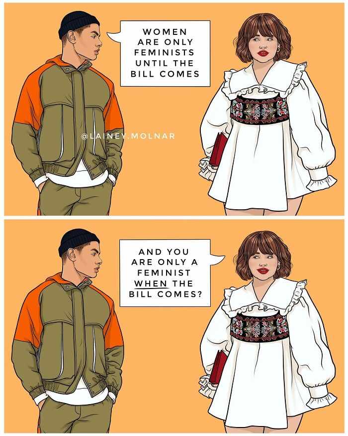 21 New Honestly Relatable Comics Revealing Societal Standards By Lainey Molnar