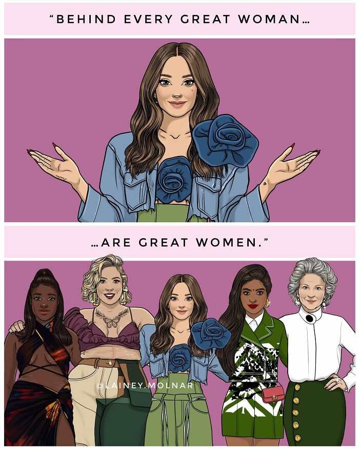 21 New Honestly Relatable Comics Revealing Societal Standards By Lainey Molnar