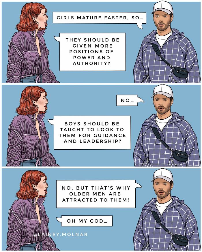 21 New Honestly Relatable Comics Revealing Societal Standards By Lainey Molnar