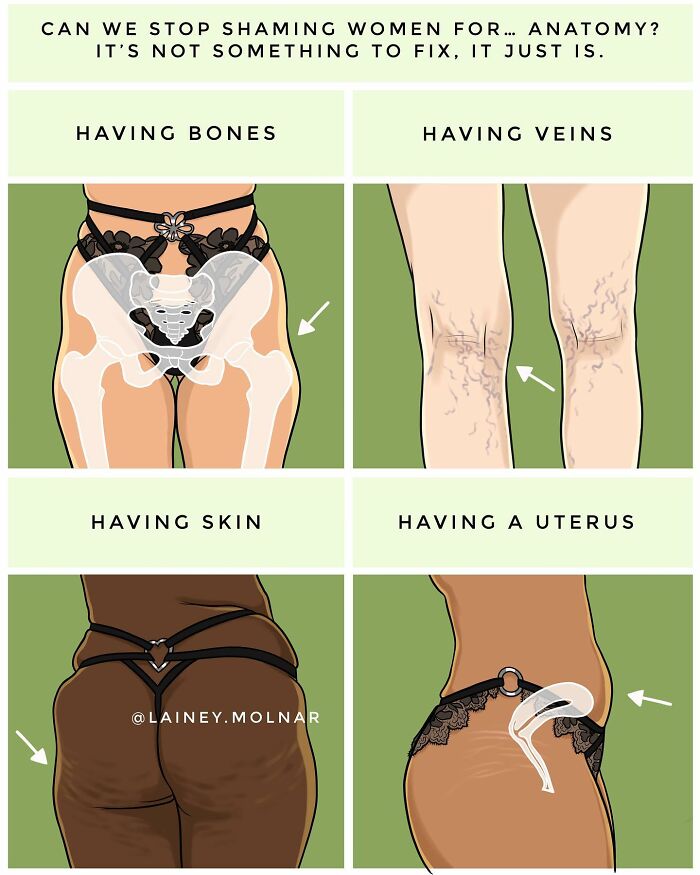 21 New Honestly Relatable Comics Revealing Societal Standards By Lainey Molnar