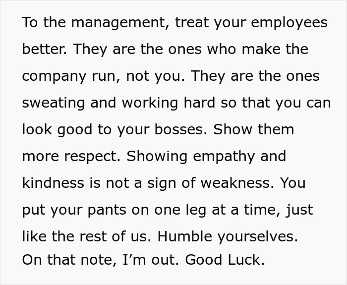 Employee Quits Their Job, Sends Out An Email That Others Call The “Sacred Text” Employee Quits Their Job, Sends Out An Email That Others Call The “Sacred Text”