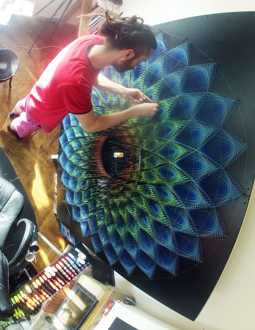 String Art _ 🔴dt©23🔵¶¶ _ Decodethecode Ow You Own Space String Art _ 🔴dt©23🔵¶¶ _ Decodethecode Ow You Own Space