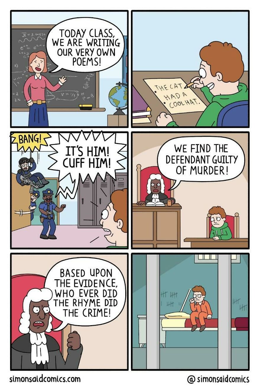 30 Humourous Comics That I Hope Will Tickle Your Funny Bone By Simon Johnson