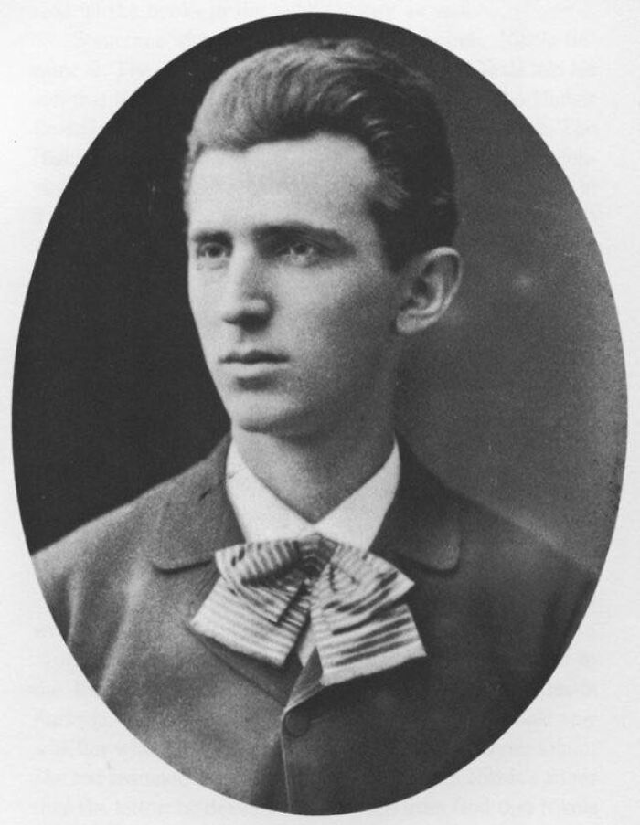 Nikola Tesla In 1879 At Age 23