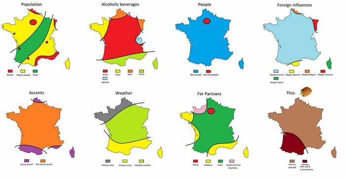 8 Ways To Divide France