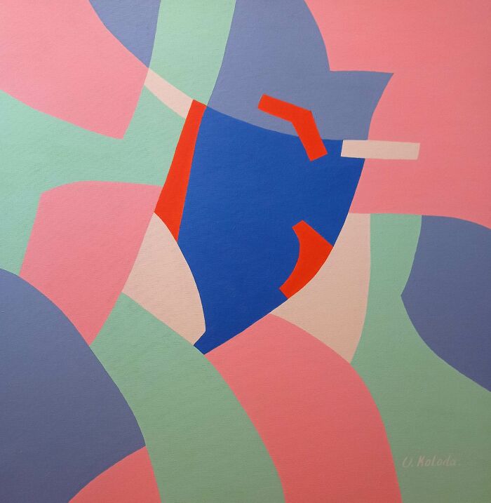 I Create Abstract Paintings, And Here Are 7 Of My Recent Works