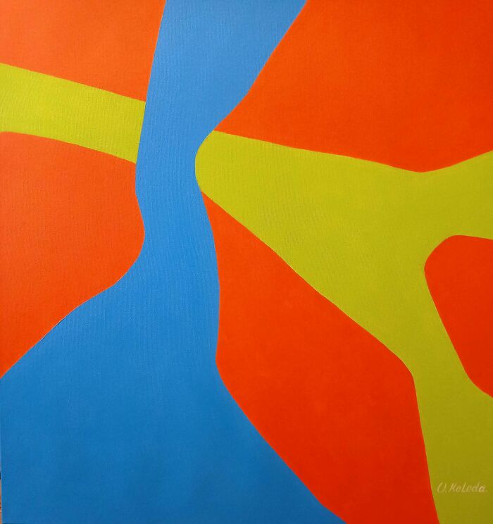 I Create Abstract Paintings, And Here Are 7 Of My Recent Works