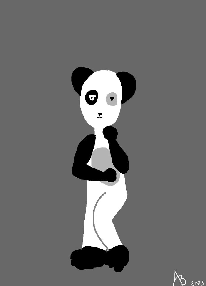 Bored Teenaged Panda