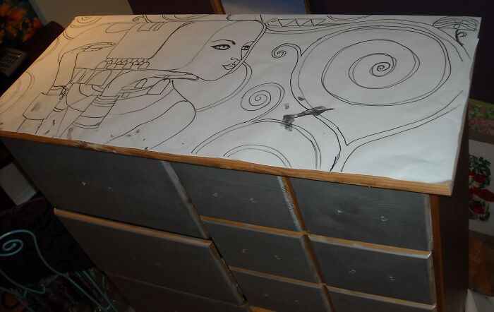 I Tried To Upcycle An Old Dresser To Earn Money And Failed Miserably