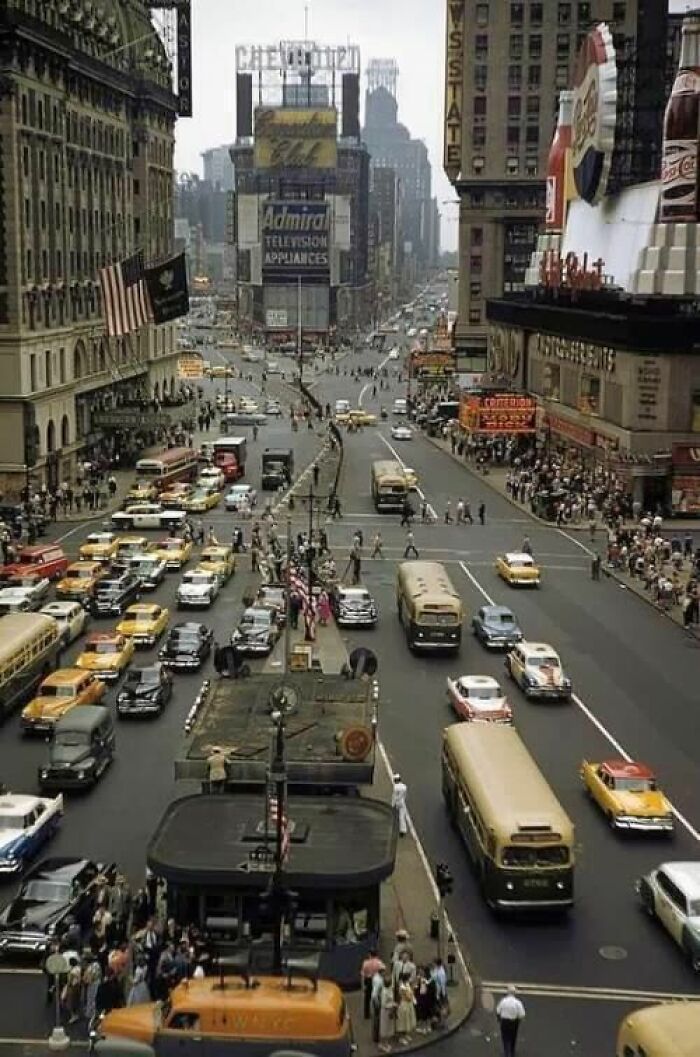 Times Square, New York City, 1958