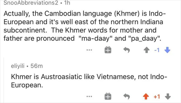 Khmer Is Indo-European