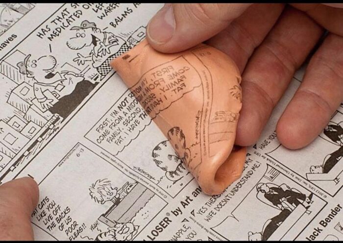 Who Remembers Getting Those Silly Putty Eggs As A Kid, And Then Immediately Run To Find The Nearest Newspaper To See If It Can Copy The Ink??