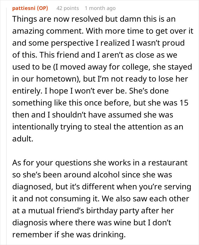 Woman Bursts Into Tears After Revealing Her Diagnosis At Friend's Bachelorette Party, Gets Fired As A Bridesmaid Woman Bursts Into Tears After Revealing Her Diagnosis At Friend's Bachelorette Party, Gets Fired As A Bridesmaid