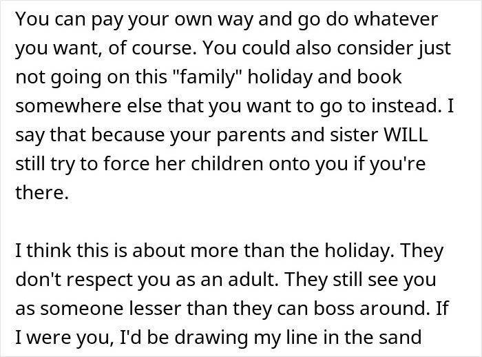 Family Tries Guilt-Tripping A Guy Into Babysitting His 3 Nephews On Vacation, He Refuses And Drama Ensues Family Tries Guilt-Tripping A Guy Into Babysitting His 3 Nephews On Vacation, He Refuses And Drama Ensues
