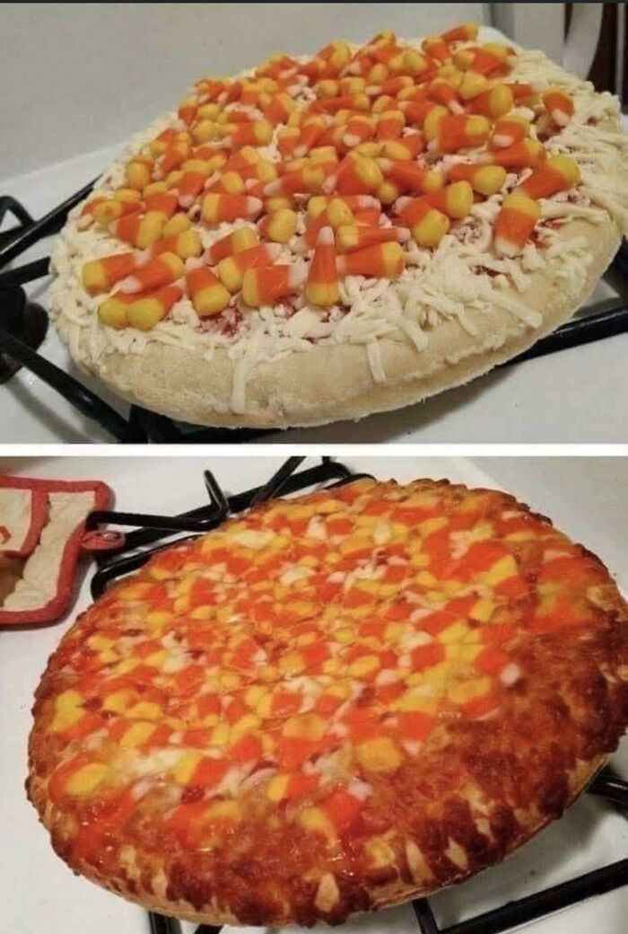 Saw This Halloween Pizza And Had To Share