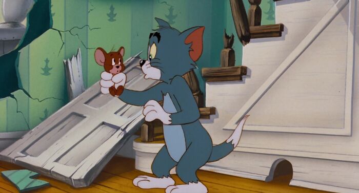 Scene from "Tom And Jerry" animated tv show