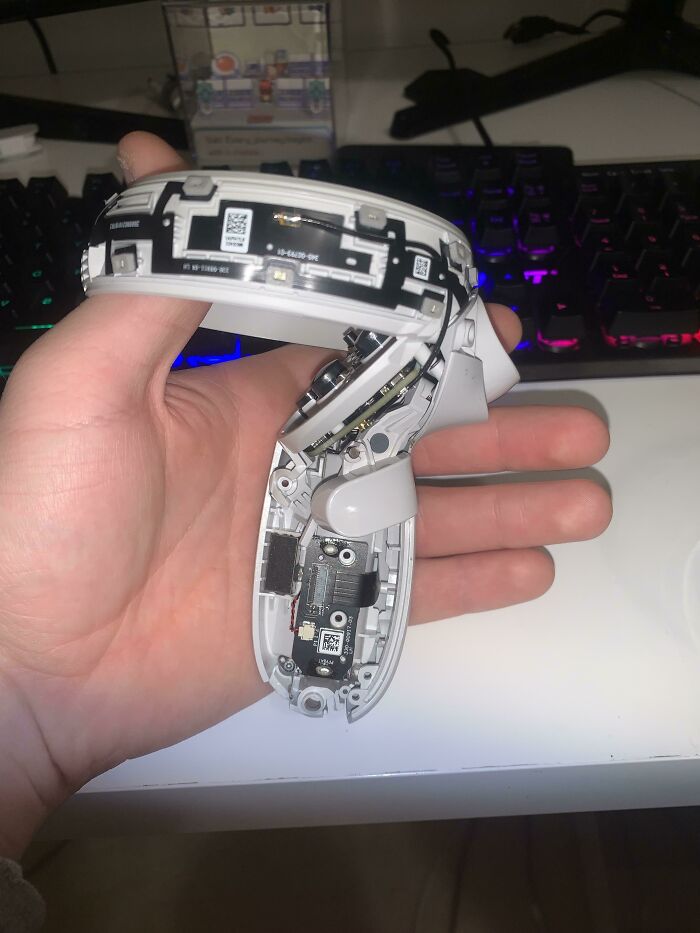 The Inside Of A Oculus Controller