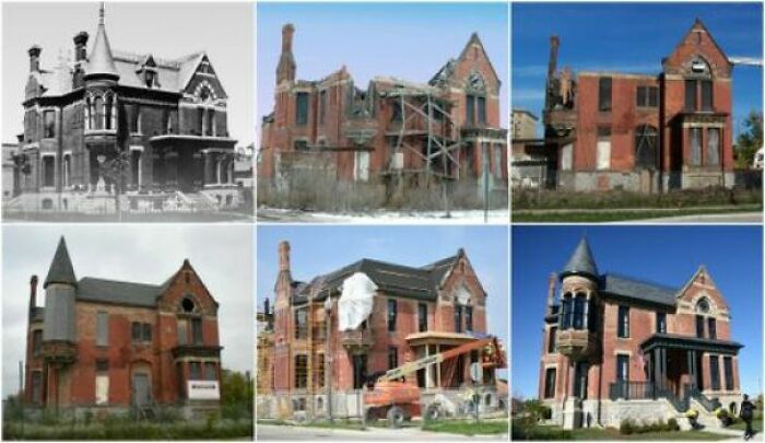 The Ransom Gillis House In Detroit, USA