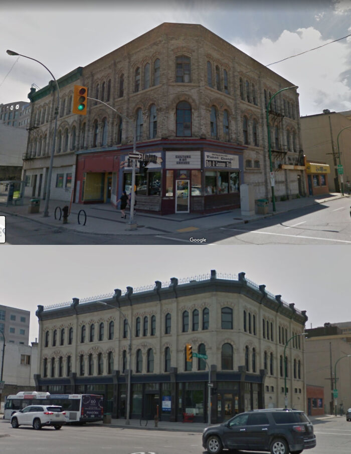 The Fortune Block - Winnipeg, Manitoba, Canada. Built 1883, Restored 2018