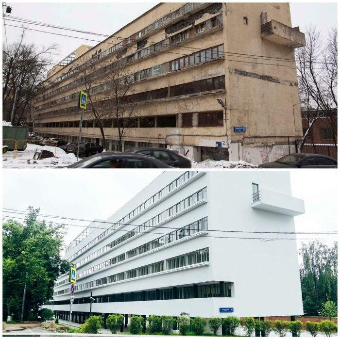 Narkomfin Building, 1929 Constructivist Landmark Restored To Its Original Appearance