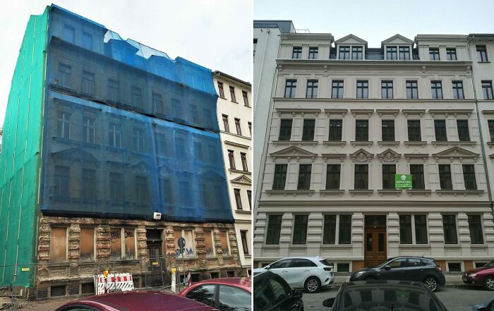 Renovated/Saved Apartment Building In Leipzig / Germany
