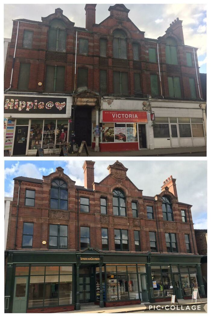 Sutherland Chambers, Stoke, England. Built In 1899, Saved And Restored In 2019